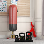 Three-piece Kettlebell Set With Storage Tray | Black