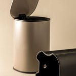 Bathroom Bin 5l, Pedal, Soft-close, Bucket, Essentials Collection | Black