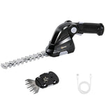 2-in-1 Cordless Hedge Trimmer & Grass Shear With 2000mah Batteries