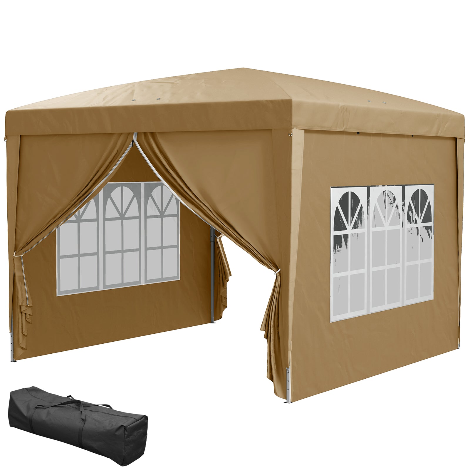 Garden Heavy Duty Pop Up Gazebo Marquee Party Tent Canopy