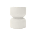 Chronos Grc Side Table | Cream White