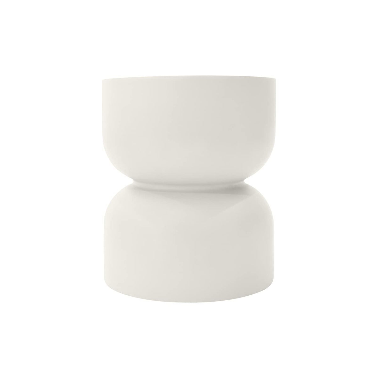 Chronos Grc Side Table | Cream White