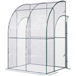 143x118x212cm Walk-in Lean-to Greenhouse