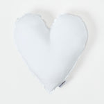 Super Microfibre Heart Shaped Cushion Pad | 45cm x 45cm | White