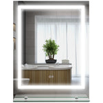 70x50/80x60cm Dimmable Bathroom Mirror Defogging Film | Large | Silver