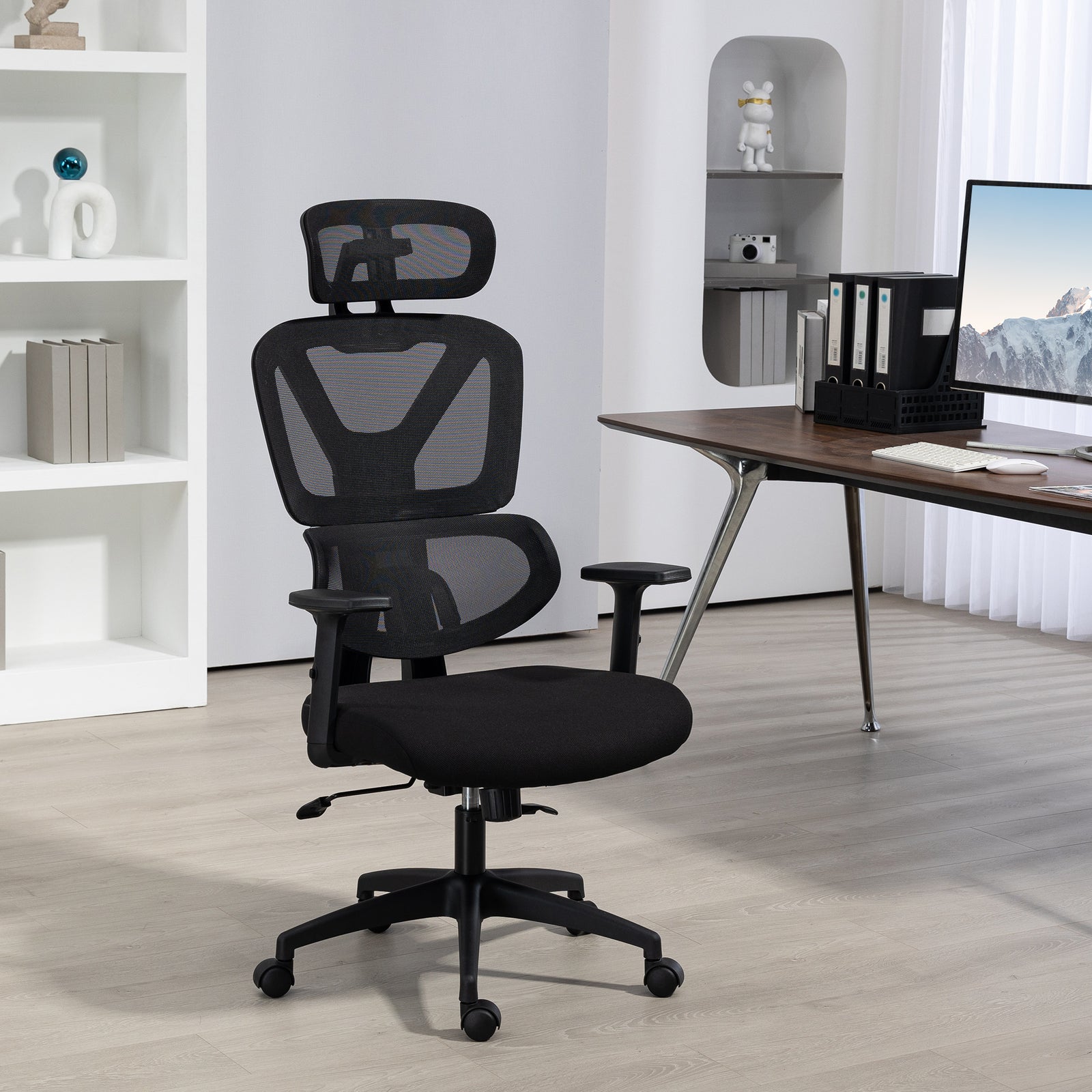 Mesh Office Chair W/ Adjustable Height
