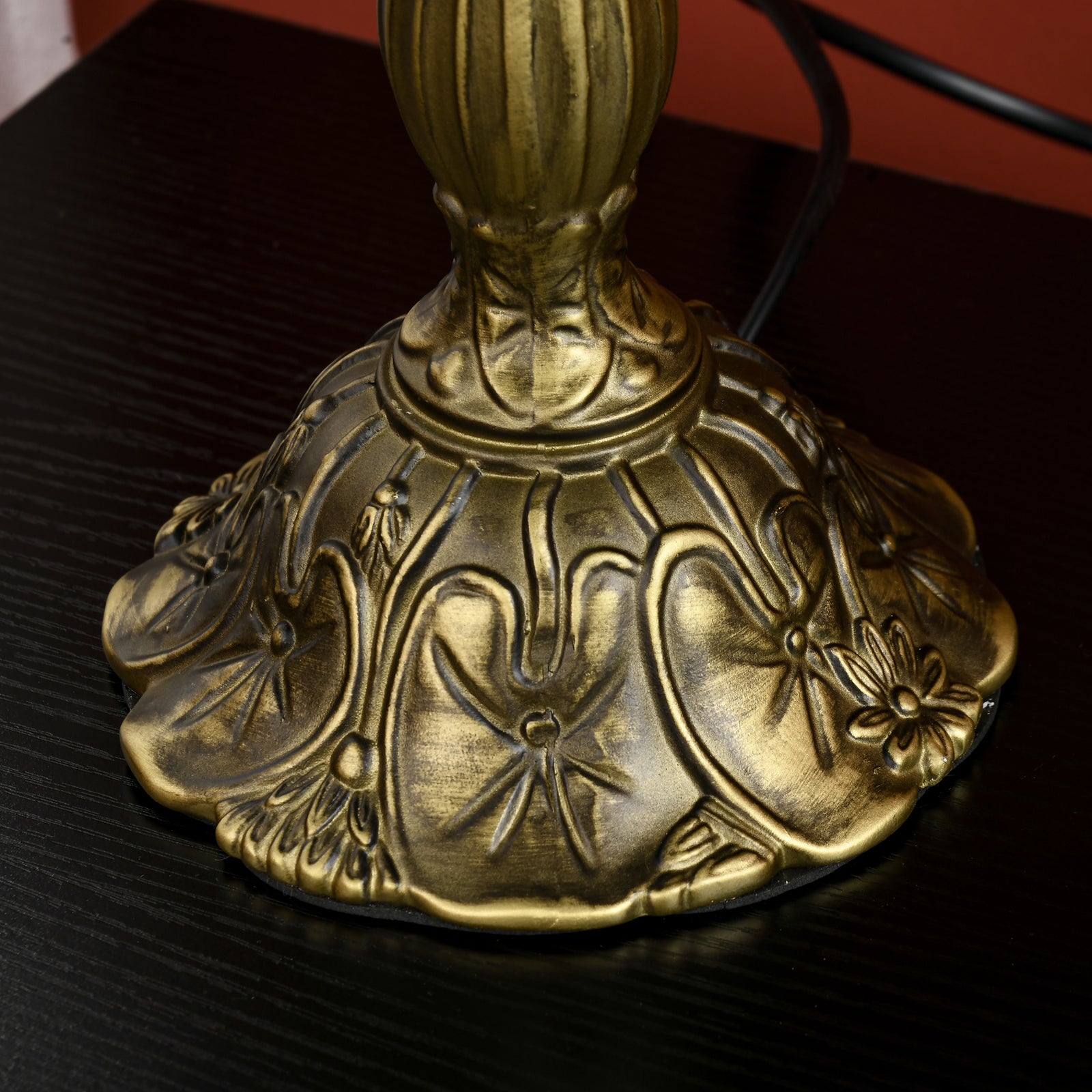 Antique Table Lamp Bedroom Bulb Not Included, Sunflower