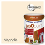 Insopaint Exterior Masonry Paint - Heat Reflecting, Insulating & Weatherproof Exterior Wall Protection | 5l | Londons Magnolia