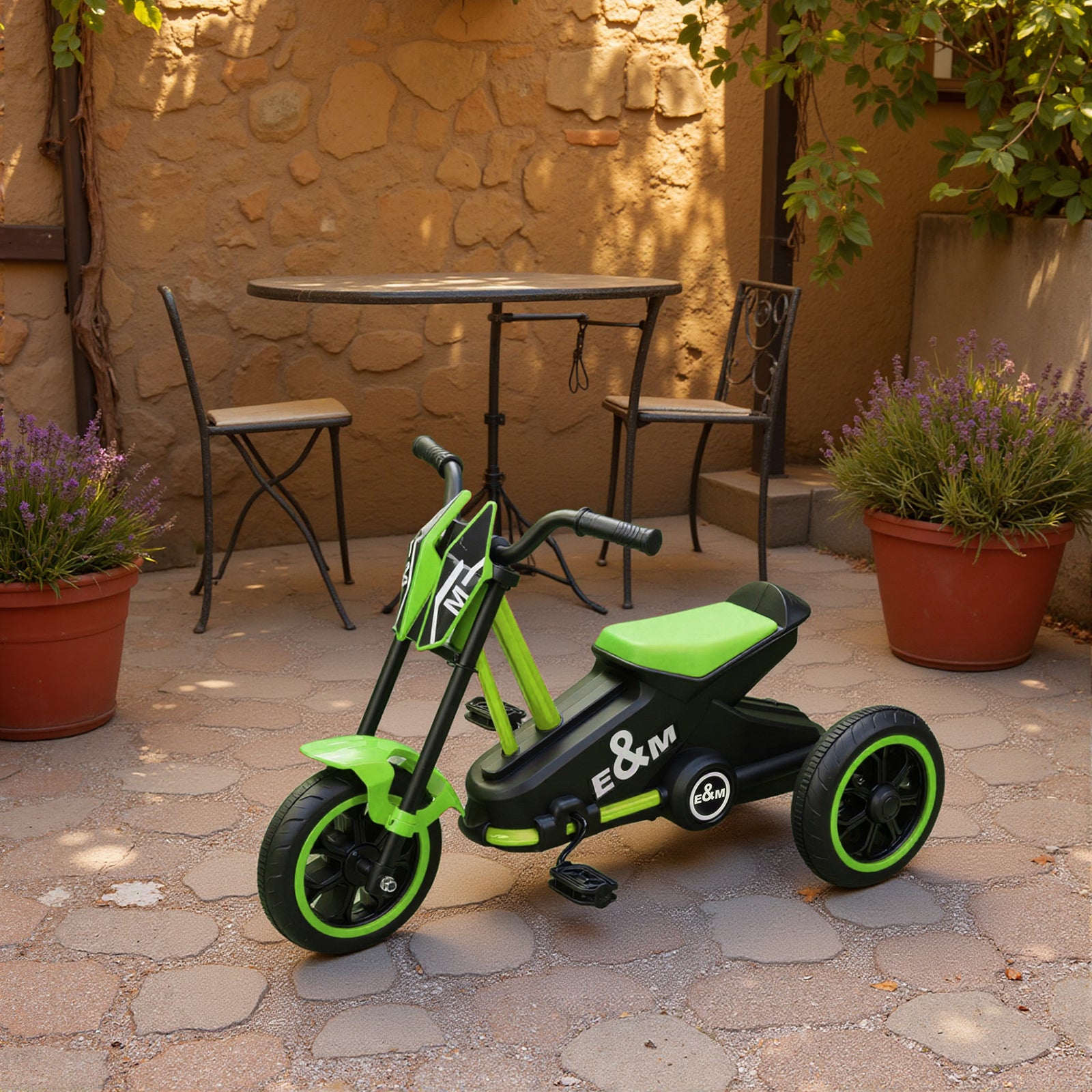 Kids Tricycle Baby Trike, 3 Wheel Toddler Balance Bike | Green