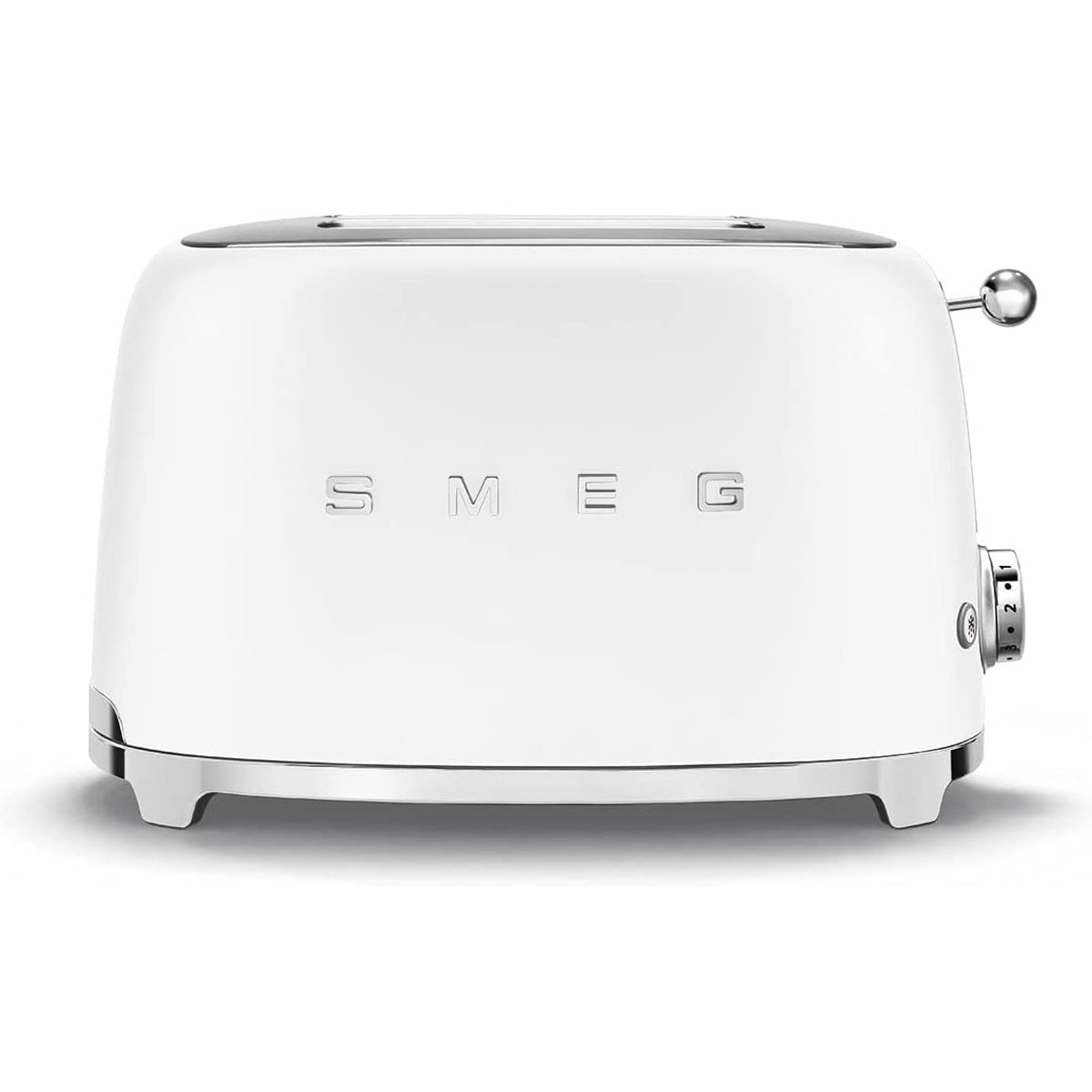Tsf01 Matte 2 Slice Toaster + 2-sandwich Racks | White