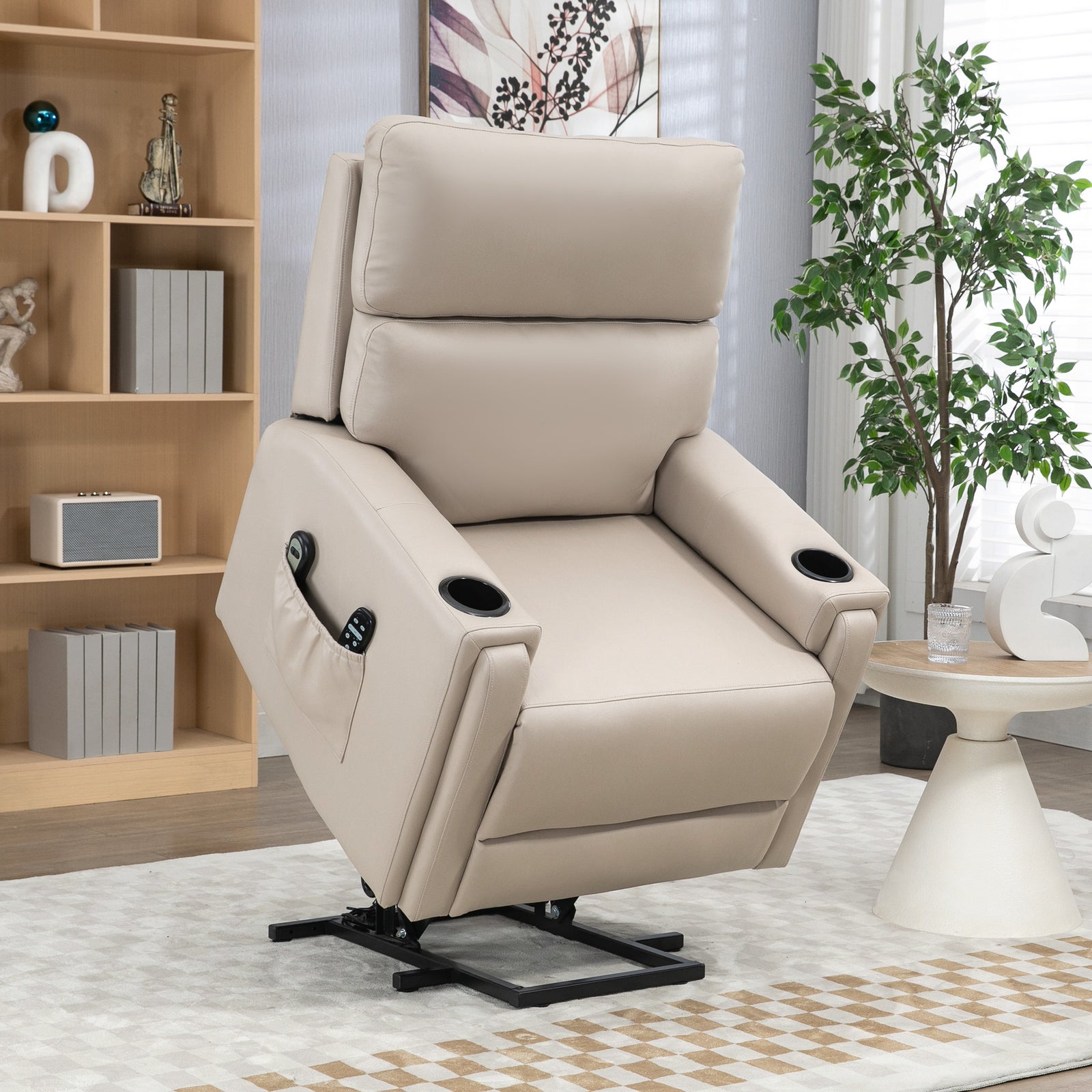Lift Chair Recliner W/ Vibration Massage And Heat