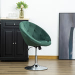 Swivel Dining Height Bar Stool Armless | Green
