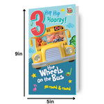 Age 3 Birthday Card Official Product