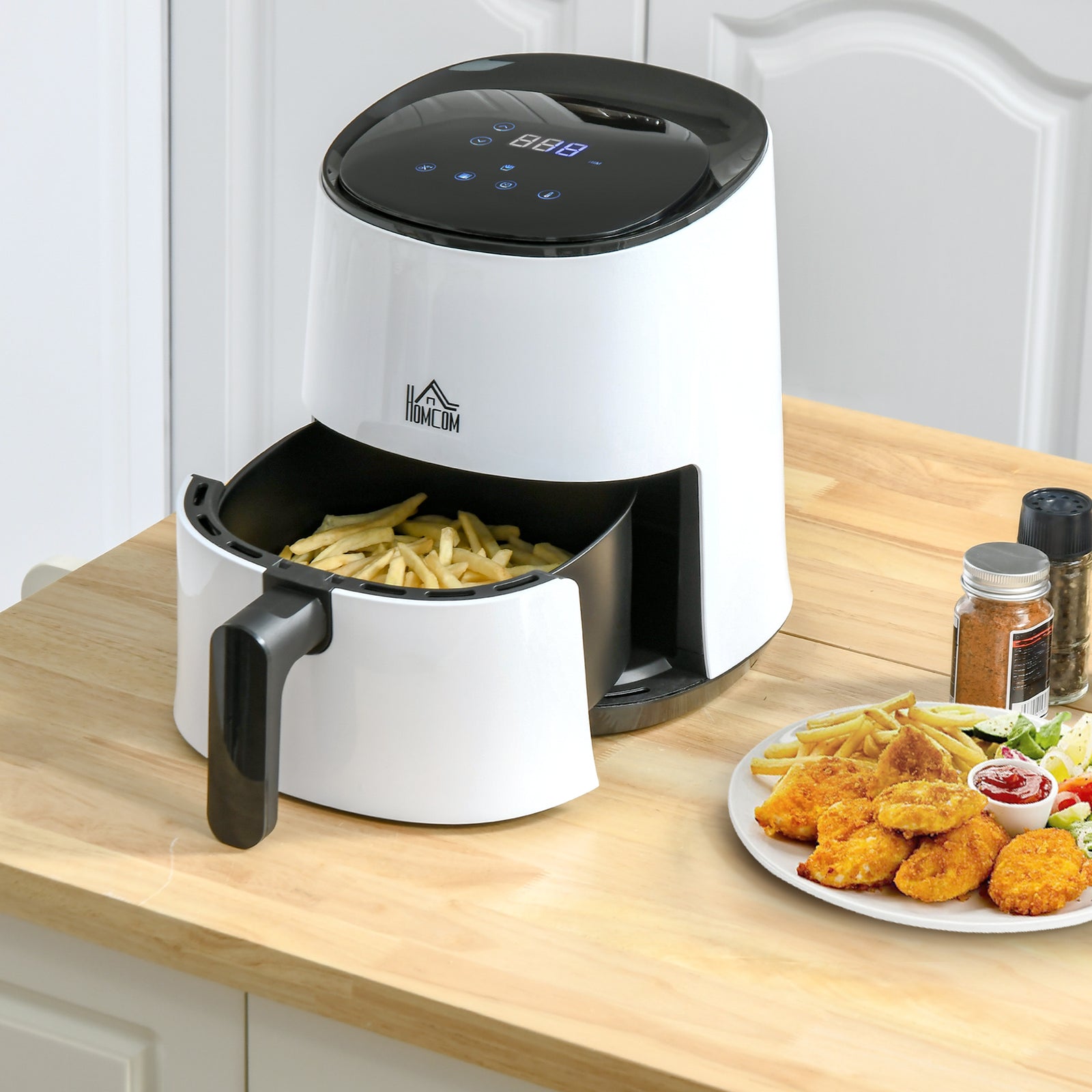 Air Fryer 1300w 2.5l With Digital Display Timer