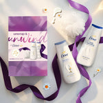 DOVE Unwind Body Wash Collection Gift Set, 2 Full Size Each
