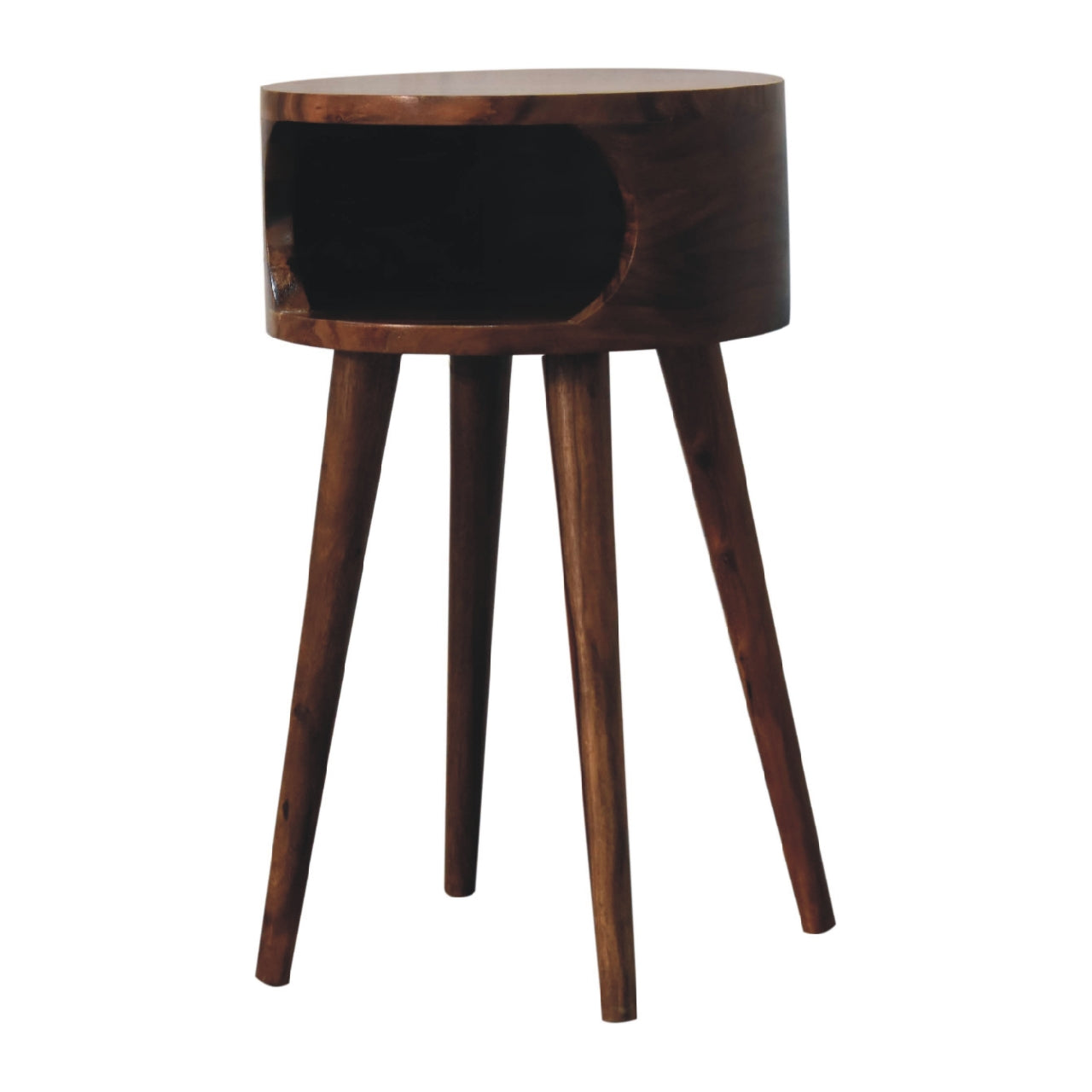 Solid Wood Alina Open Honey Bedside