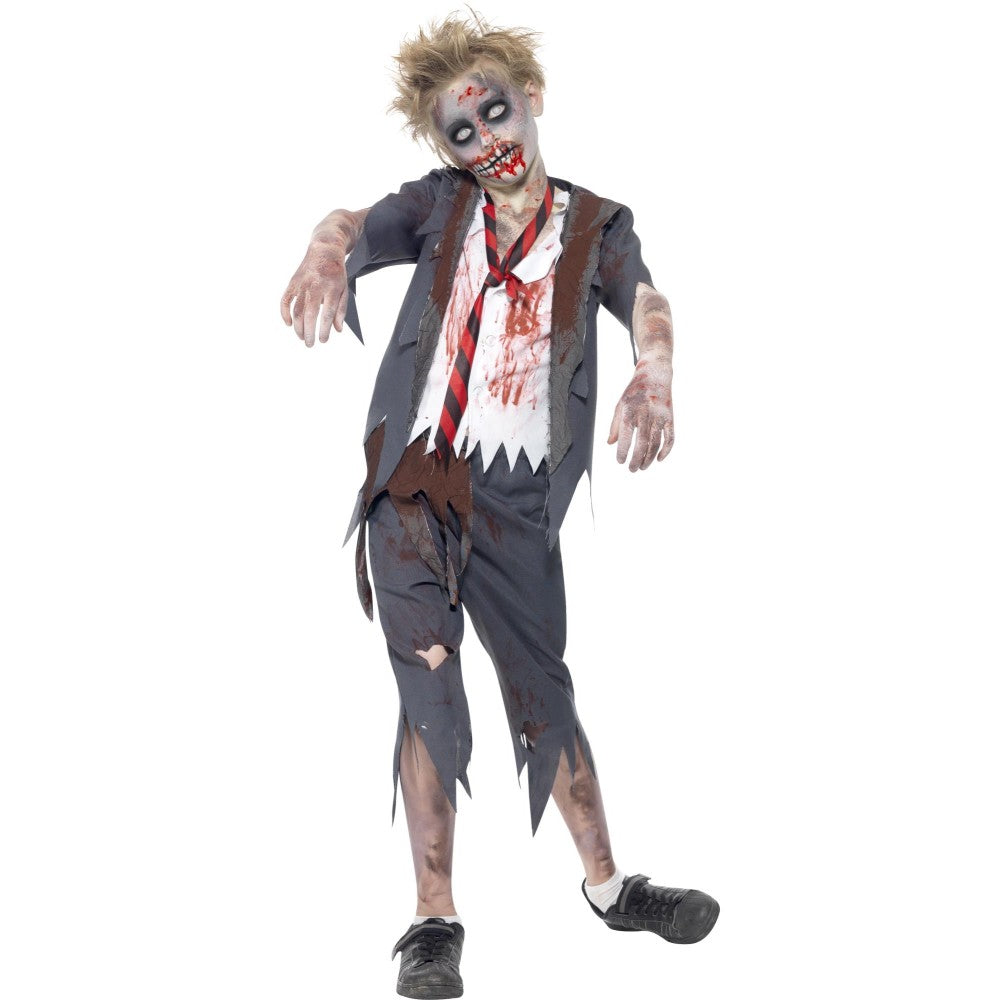 Zombie School Boy Child Costume | Age 7-9