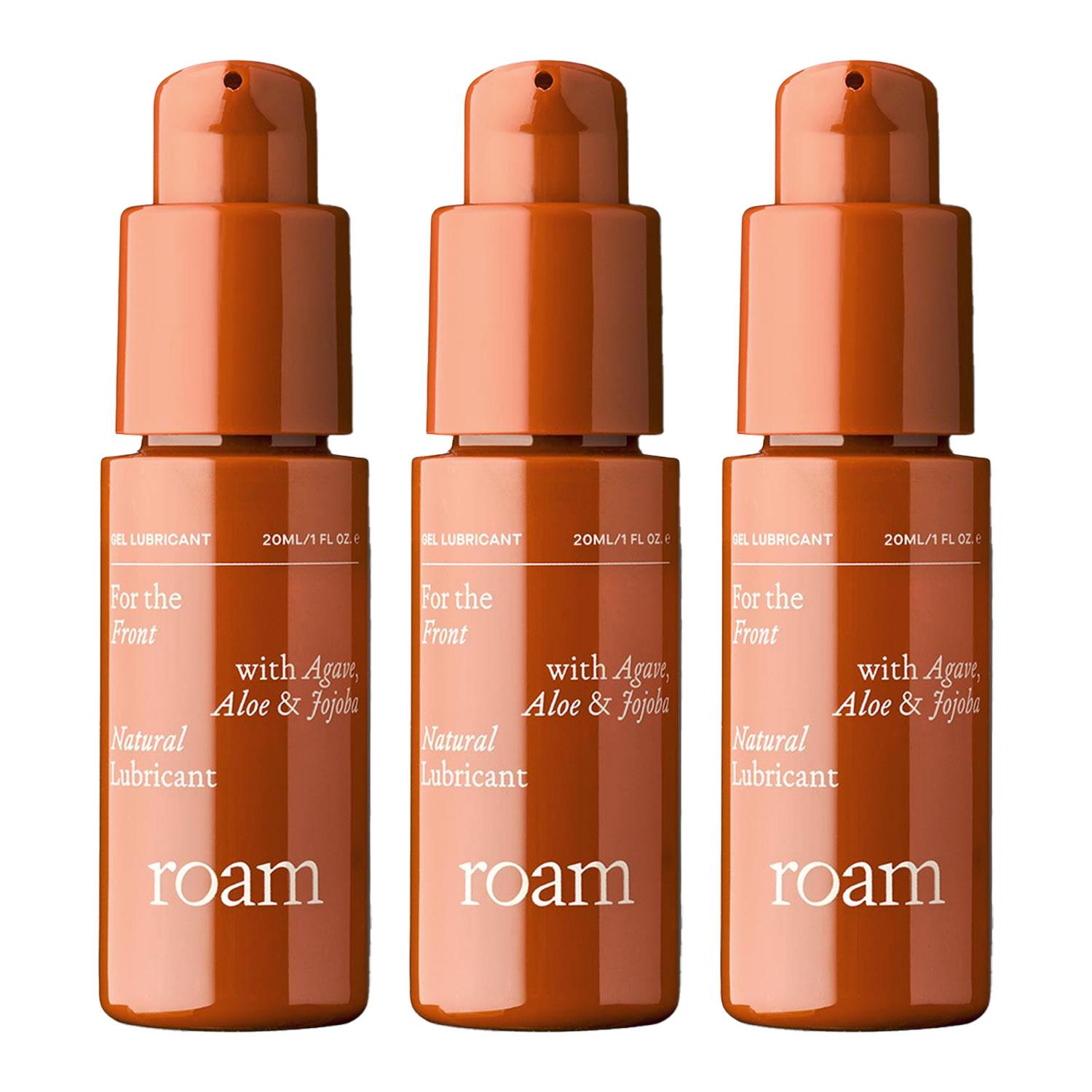 3x Front Lubricant Vegan & Water Based, 20ml