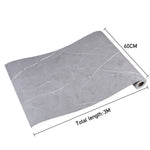 3m Grey Marble Contact Wallpaper Self Adhesive