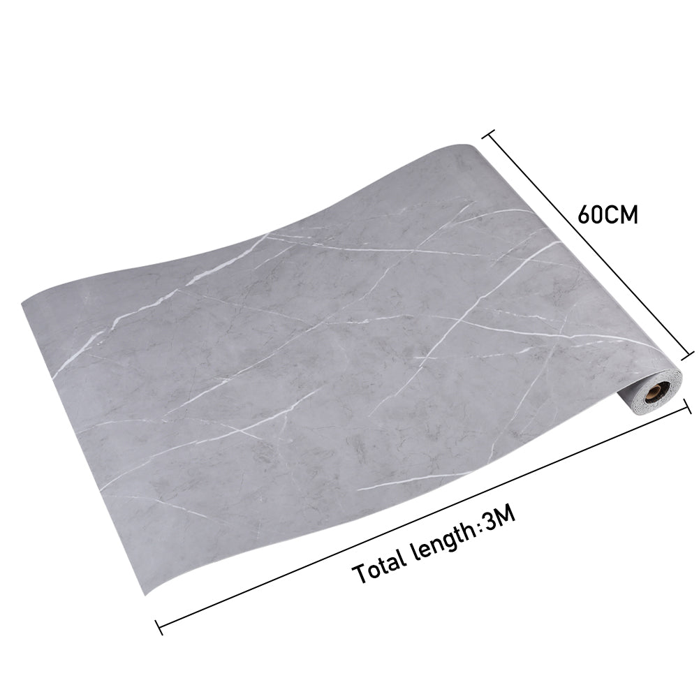 3m Grey Marble Contact Wallpaper Self Adhesive