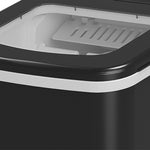 Ice Maker 12kg Per 24h Production With Scoop Basket | One Size | Black
