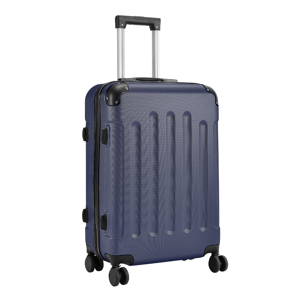 Modern Hardside Spinner Suitcase With Combination Lock | 20" | Blue