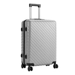 Grey Suitcase With Combination Lock