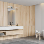 Shine Chrome Led 12w Wall Lamp Stylish Polished Chrome Light With Ip44 Rating Perfect For Mounting Above A Bathroom Mirror