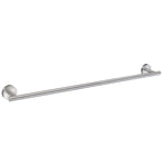 Towel Rail Wall Mounted Bathroom Storage Non Rust Brass | Single | Brushed Chrome