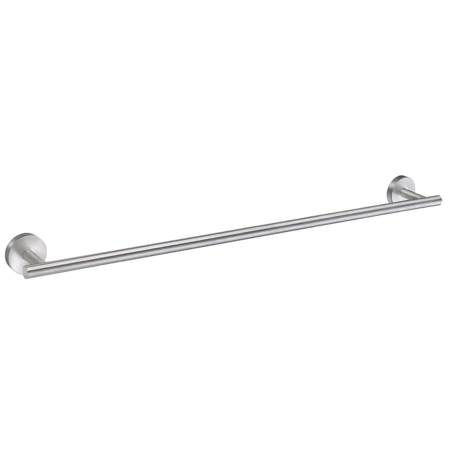 Towel Rail Wall Mounted Bathroom Storage Non Rust Brass | Single | Brushed Chrome