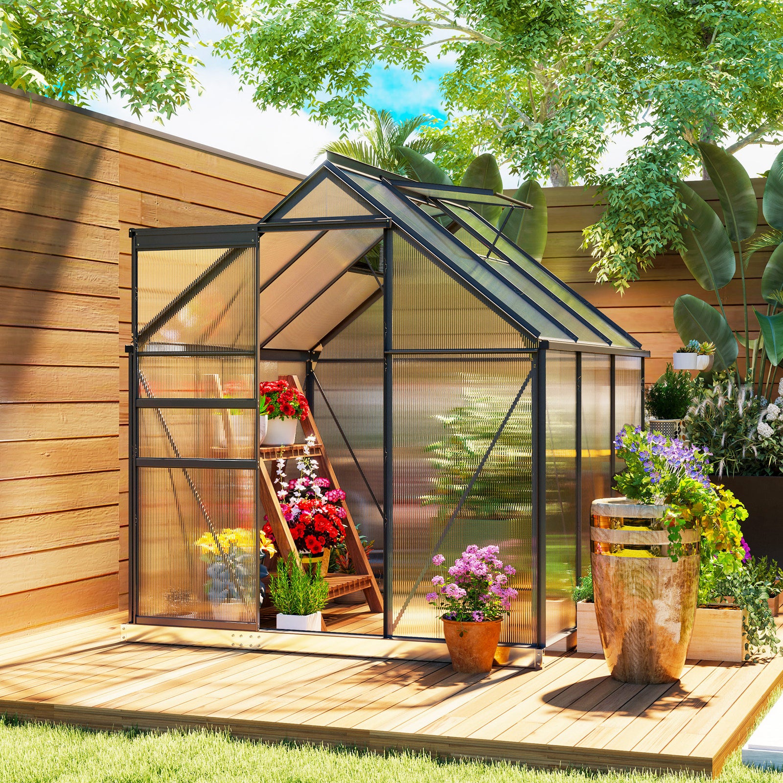 Polycarbonate Greenhouse, Small Greenhouse