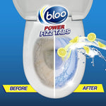 Power Toilet Fizz Tabs, Drain Deep Cleaning Bad Odour, 8 X 25g, 2pk