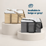 Livivo Collapsible 45l Laundry Basket With Detachable Carrying Strap