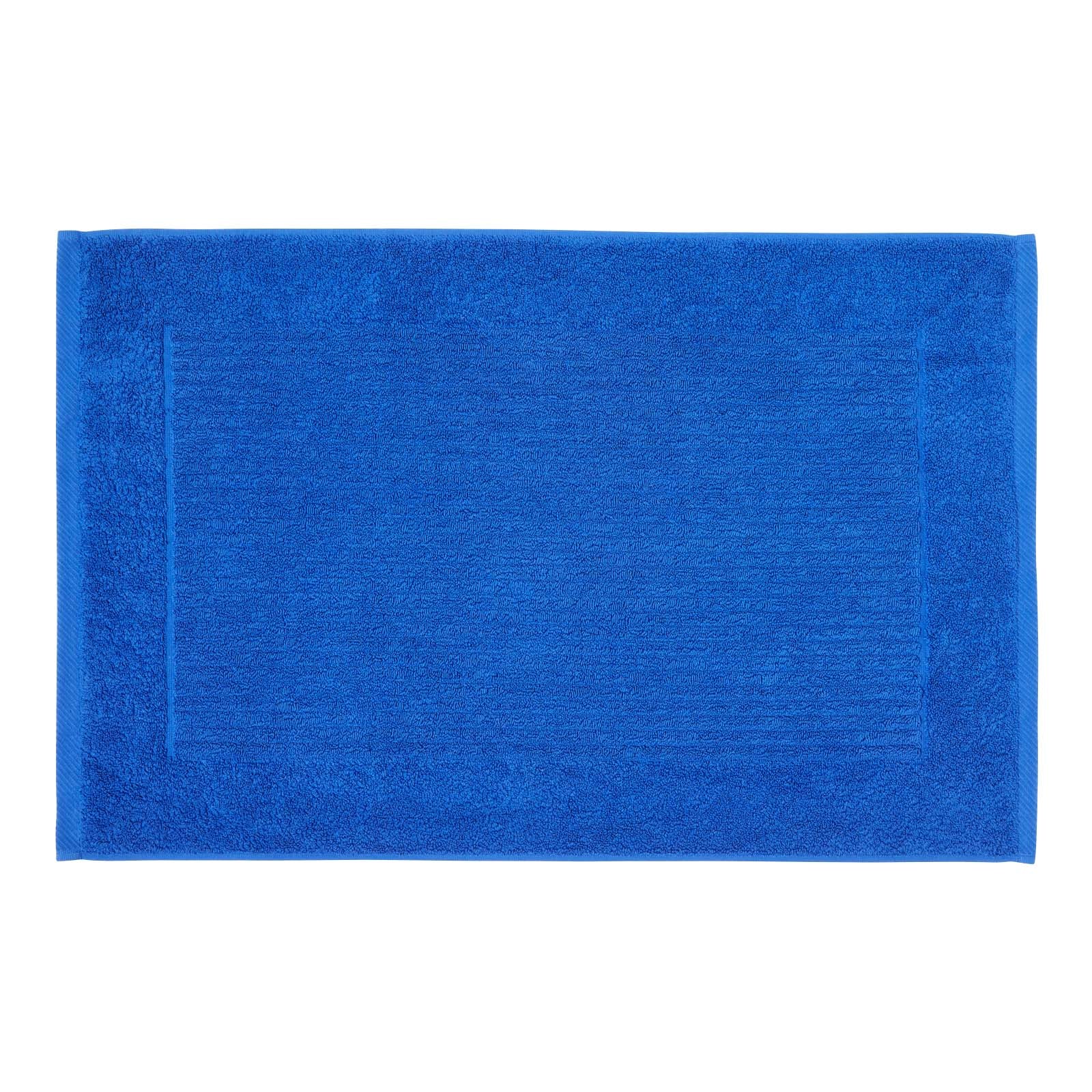 Imperial Plain Turkish Cotton Bath Mat | 50 x 80cm | Royal Blue