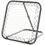 Adjustable Rebounder Net Goal Training Set For Football | Black