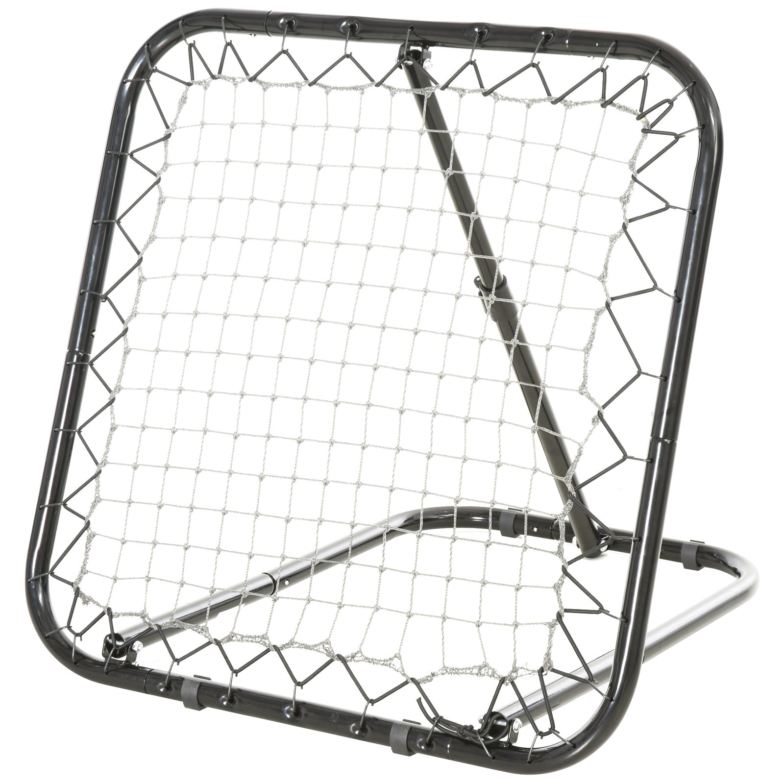 Adjustable Rebounder Net Goal Training Set For Football | Black