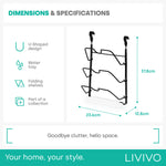 Saucepan Lid Rack - Black