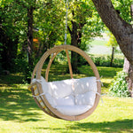 Globo Single Seater Chair Indoor Hanging Set Natura