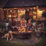 Pre-rusted Metal Corten Steel Round Firepit