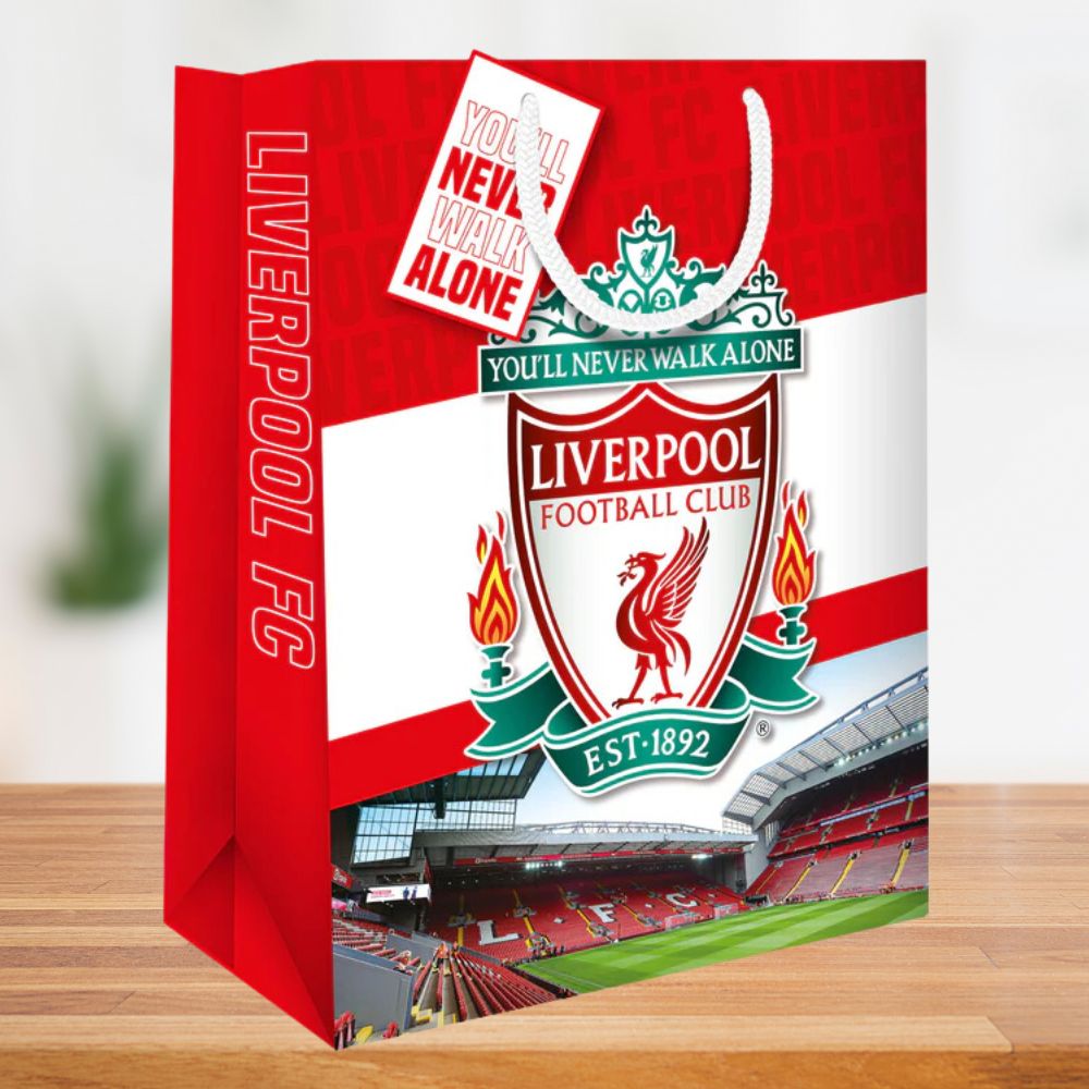 Liverpool FC Medium Gift Bag Official Product