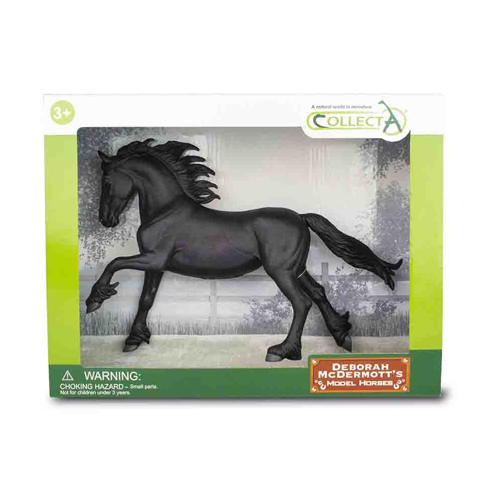 Friesian Mare Horse In Deluxe Window Box