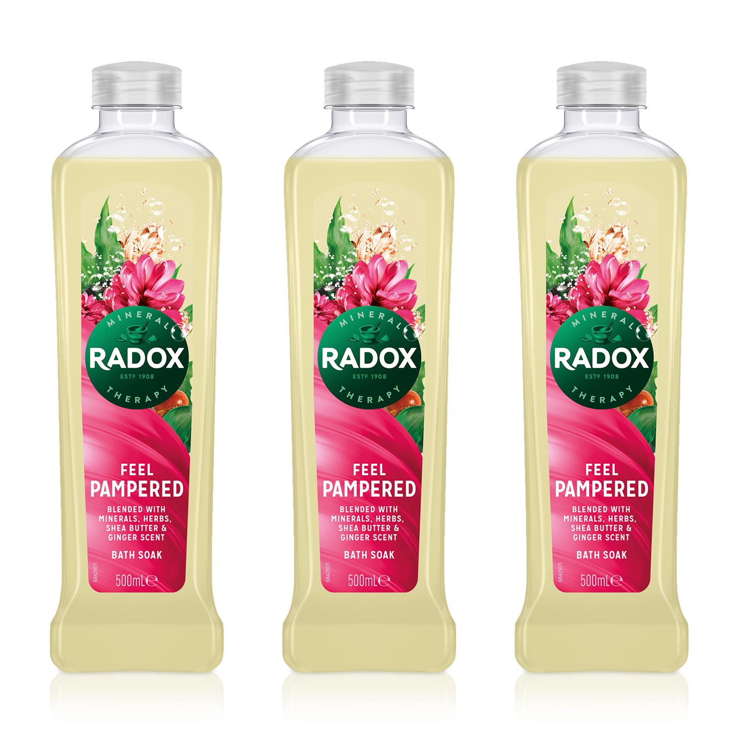 Bath Feel Pampered, 500ml, 3 Pack | 3 | Yellow
