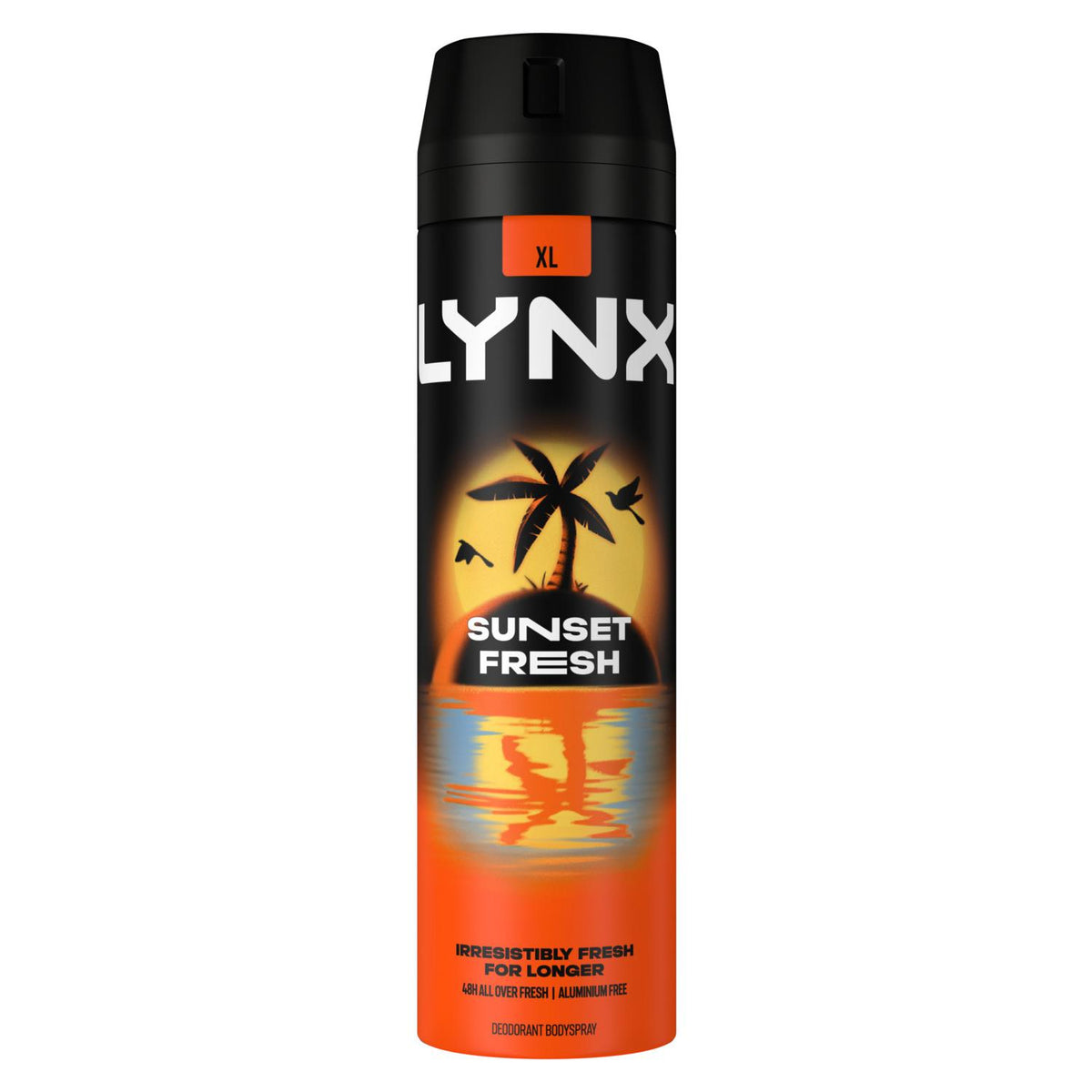 Sunset Fresh Men's Deodorant Body Spray, 200ml | Set of 6