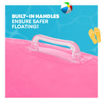 Diamond Print Inflatable Pool Float Ring | Pink