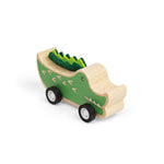 Wooden Animal Pull Backs (Fox & Croc)