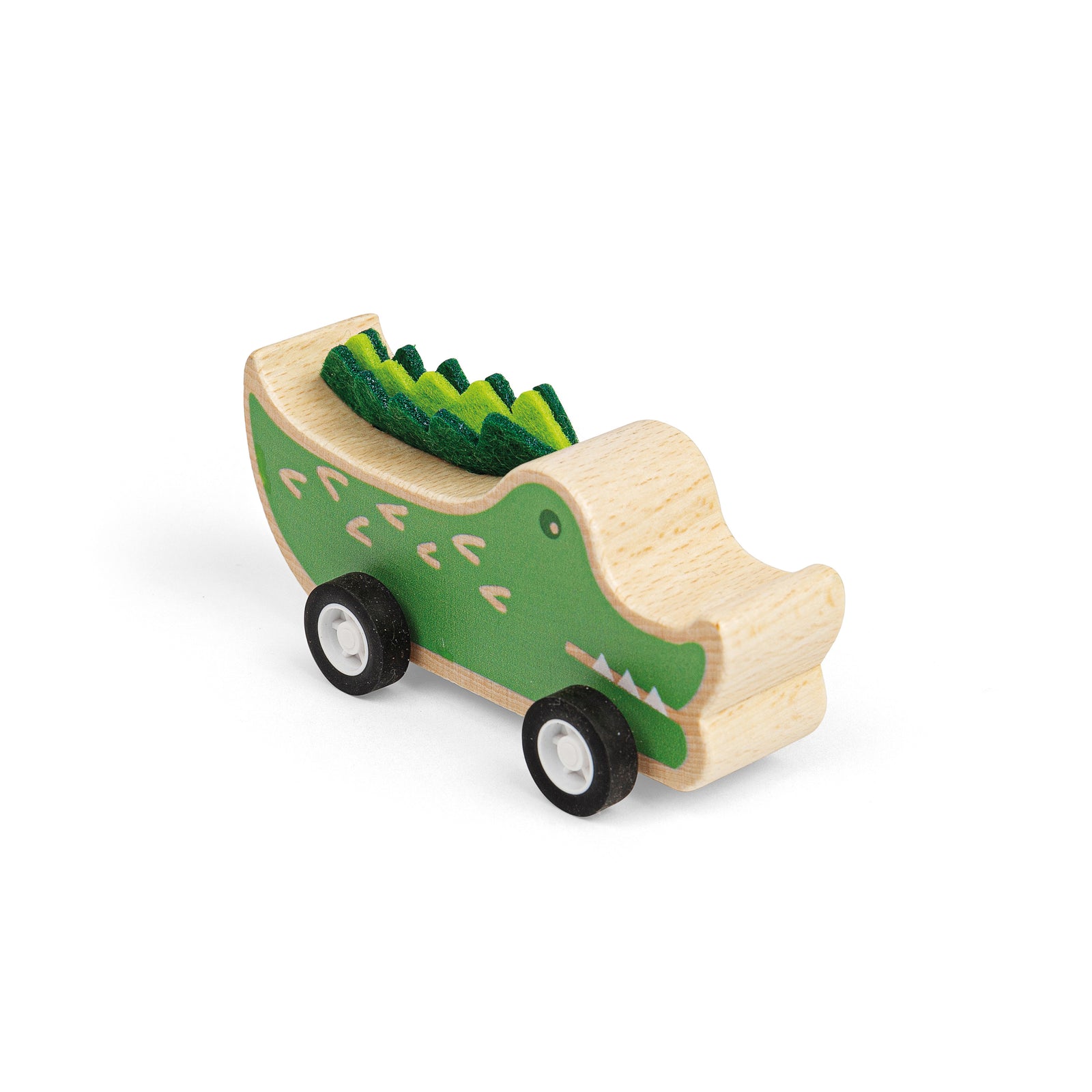 Wooden Animal Pull Backs (Fox & Croc)