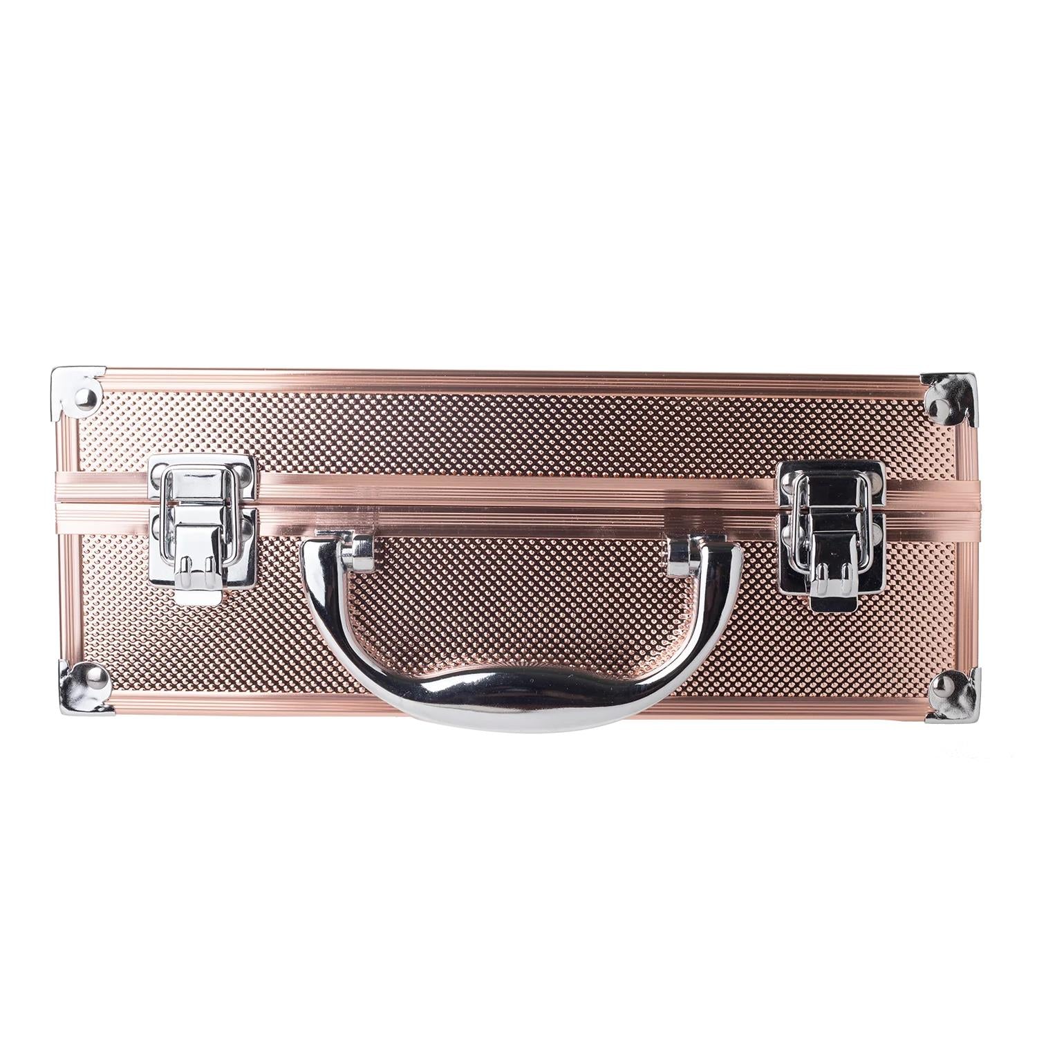Dawn Till Dusk 54 Pcs Makeup Set With Travel Vanity Box | 54Piece | Rose Gold