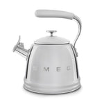 Wkf01 Retro Stovetop Whistling Kettle | Silver