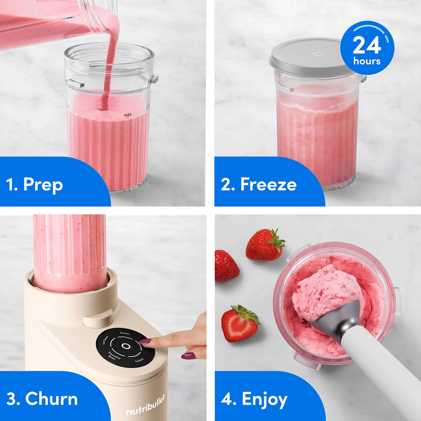 Chill Ice Cream Maker | Latte