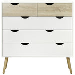 Chest Of Drawers, 5 Drawer Storage Cabinet Unit Bedroom